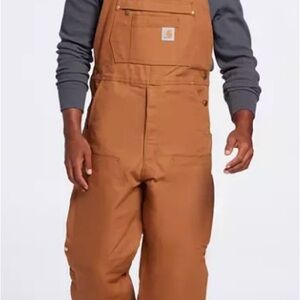 NEW Carhartt Men's Tan Overalls brown 3XL standard length, XXXL
